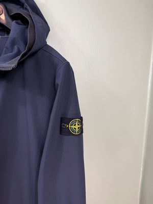 Stone Island Navy Soft Shell Jacket