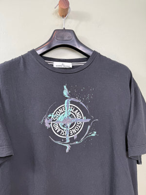 Stone Island Black T-Shirt