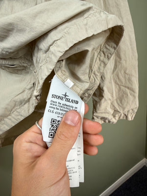 Stone Island Beige Ghost Overshirt