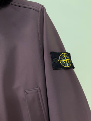 Stone Island Purple Soft Shell Jacket