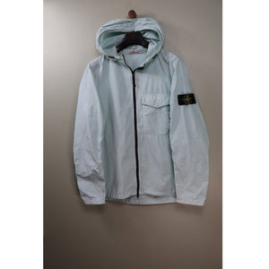 Stone Island Baby Blue Naslan Hooded Overshirt