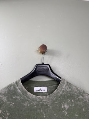 Stone Island Green Ovo Dye Jumper