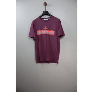 Stone Island Burgundy T-Shirt