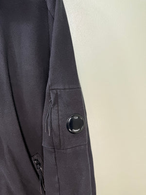 C.P. Company Black 1/4 Zip Jumper