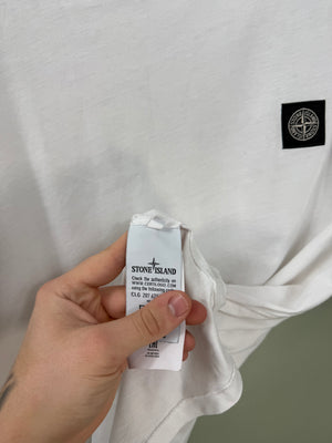 Stone Island White T-Shirt