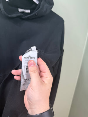 Stone Island Black Hoodie
