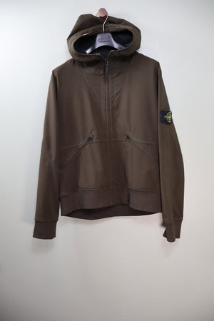 Stone Island Khaki Soft Shell Jacket