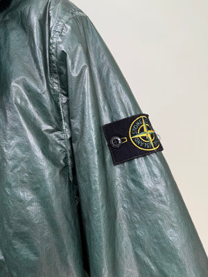 Stone Island Green 82/22 Microfelt Ripstop Cover Primaloft Smock