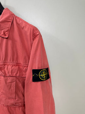Stone Island Burnt Orange Overshirt