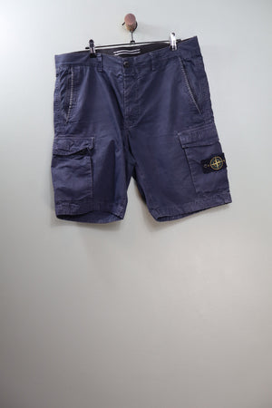 Stone Island Navy SL Cargo Shorts