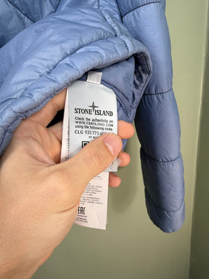 Stone Island Lavender Quilted Micro Yarn Down Jacket