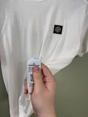 Stone Island White T-Shirt