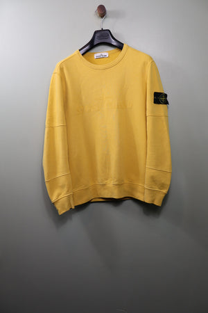 Stone Island Yellow Jumper