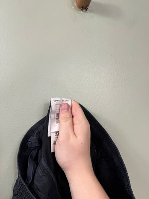Stone Island Black RE-T Cargo Bottoms