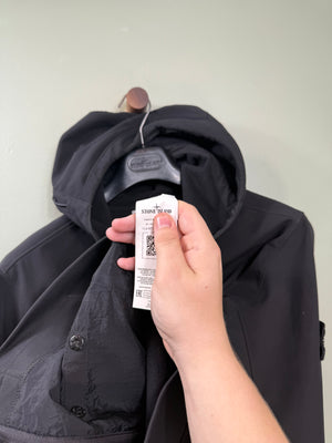 Stone Island Black Soft Shell Jacket