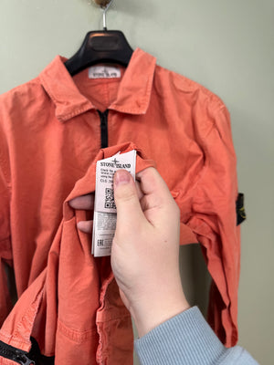 Stone Island Orange Overshirt