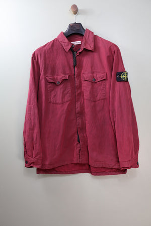 Stone Island Red Overshirt