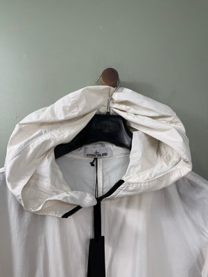 Stone Island White Naslan Light Watro Jacket