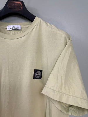 Stone Island Pastel Yellow T-Shirt