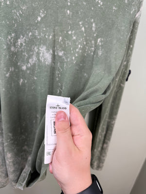 Stone Island Green Ovo Dye Jumper