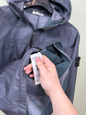 Stone Island Navy Aggressive Gommato Jacket