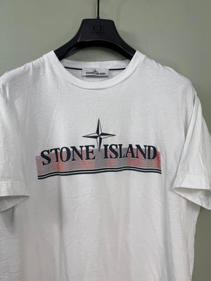 Stone Island White T-Shirt