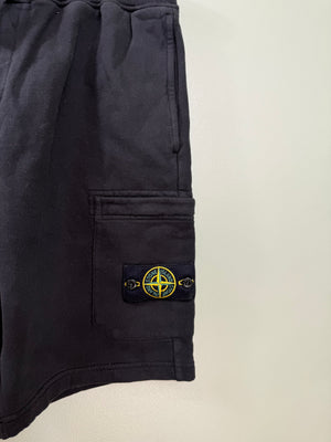 Stone Island Black Shorts