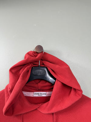 Stone Island Red Hoodie