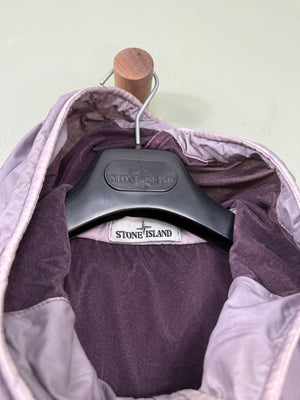 Stone Island Purple Lamy Flock Jacket