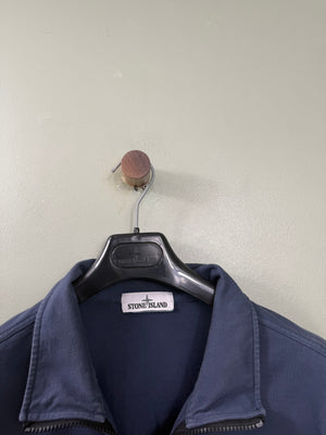 Stone Island Navy 1/4 Zip Jumper