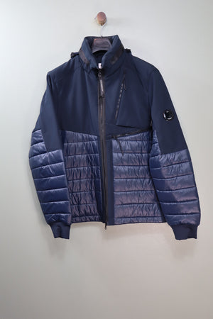 C.P. Company Navy Padded Shell Jacket