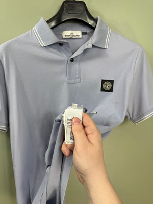Stone Island Lavender Slim Fit Polo