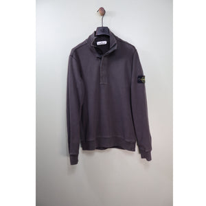 Stone Island Charcoal Grey 1/4 Zip Jumper