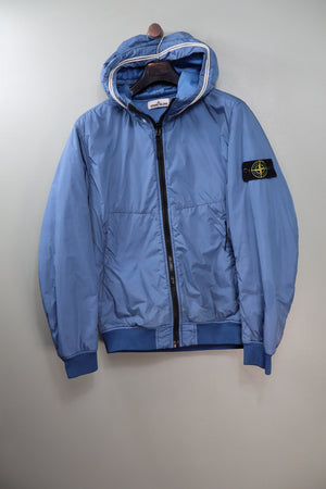 Stone Island Blue Crinkle Reps Primaloft Jacket