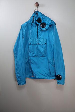 C.P. Company Aqua Blue NyFoil Smock La Mille Jacket