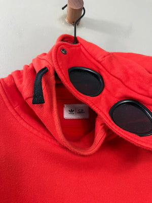 C.P. Company X Adidas Red Hoodie