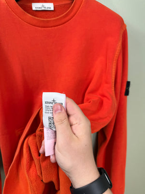 Stone Island Orange Jumper