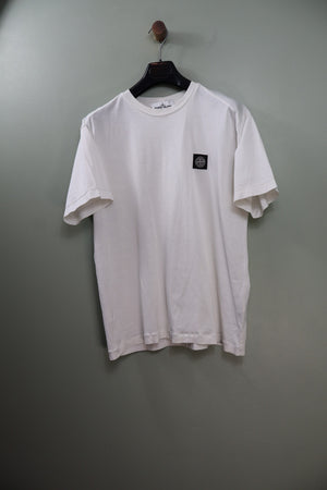 Stone Island White T-Shirt