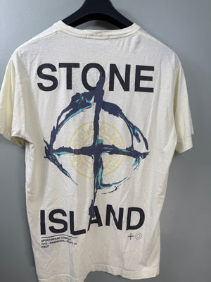 Stone Island Pastel Yellow T-Shirt