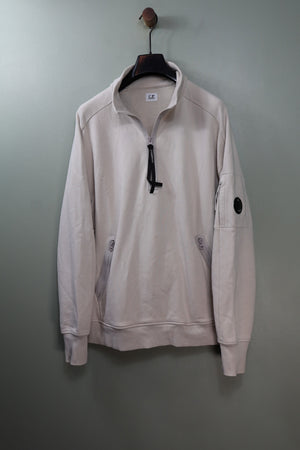 C.P. Company Beige 1/4 Zip Jumper