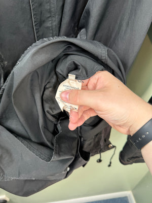 Stone Island Black David TC Fishtail Parka Jacket