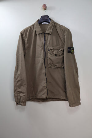 Stone Island Khaki Overshirt