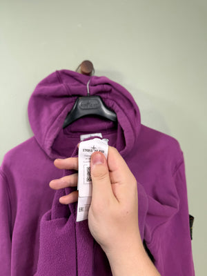 Stone Island Purple Hoodie