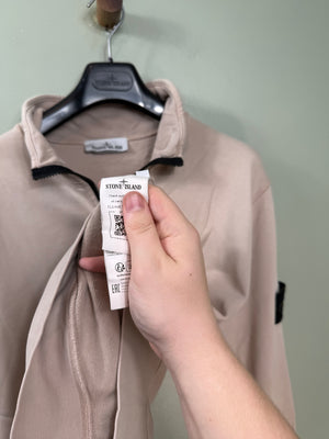 Stone Island Beige 1/4 Zip Jumper