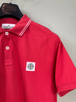Stone Island Red Polo
