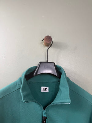 C.P. Company Green 1/4 Zip Jumper