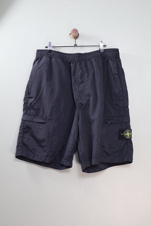 Stone Island Black CO Nylon Metal Shorts