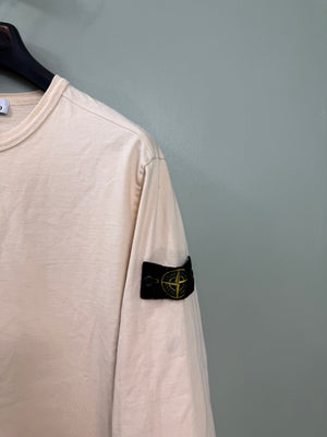 Stone Island Pastel Yellow Jumper