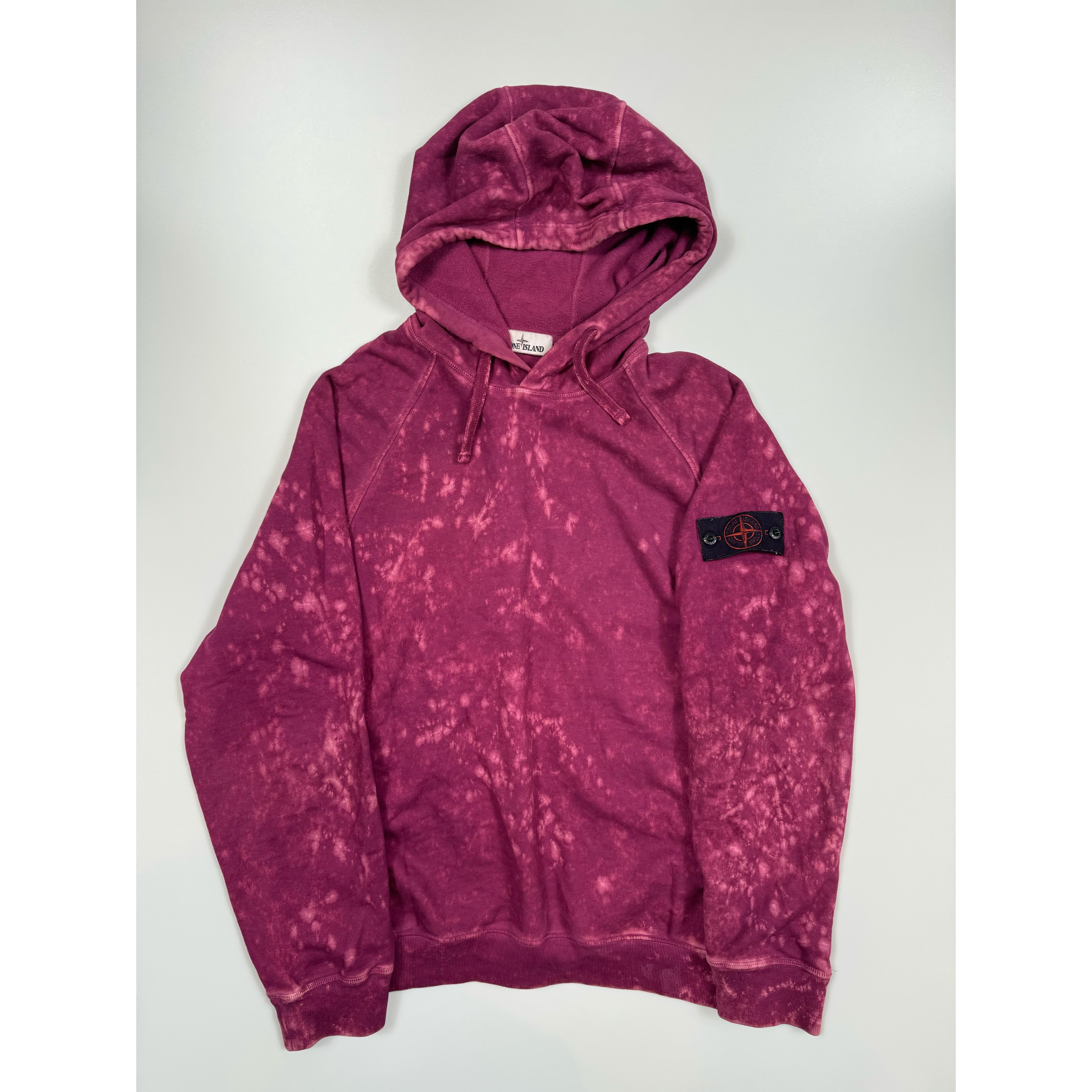 Stone Island Purple Ovo Dye Hoodie HeatfromTS