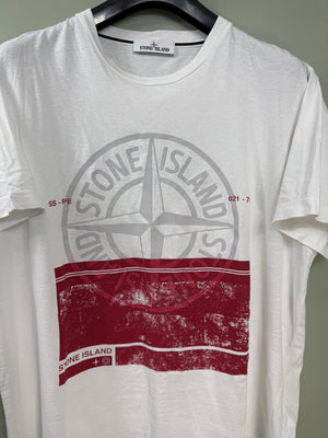 Stone Island White T-Shirt
